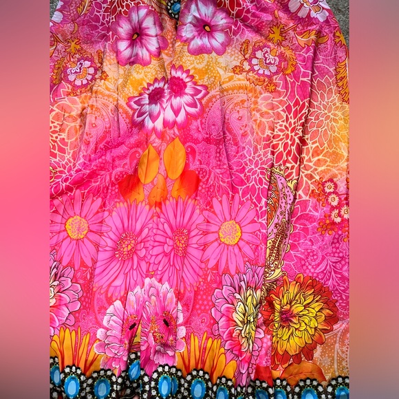 Ranee’s Bright Halter Dress One Size NWT - Picture 6 of 9